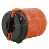 Ac Works NEMA L21-20P 20A 3-Phase 120/208V 3PY, 5-Wire Locking Male Plug UL, C-UL Approval in Orange ASL2120P